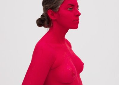 Untitled (Jane Red) by Esteban Schimpf